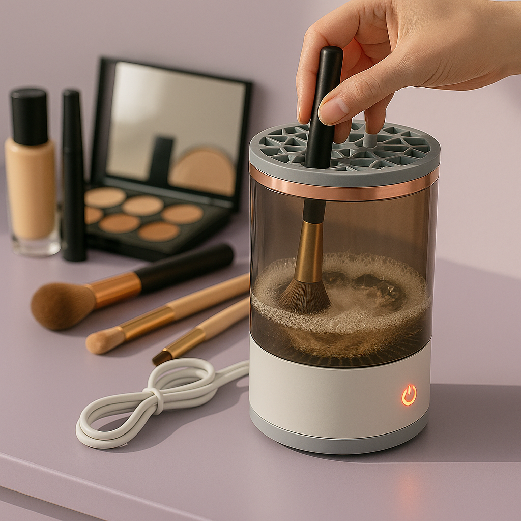 Electric Makeup Brush Cleaner By BloomCure